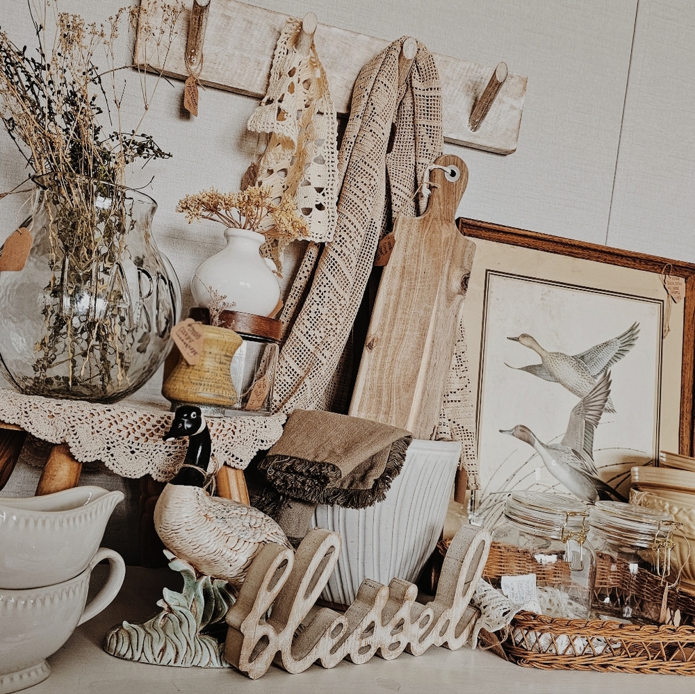 Vintage & Modern Spring Home Decor & Kitchen Refresh